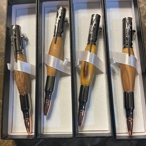 Bolt action pens